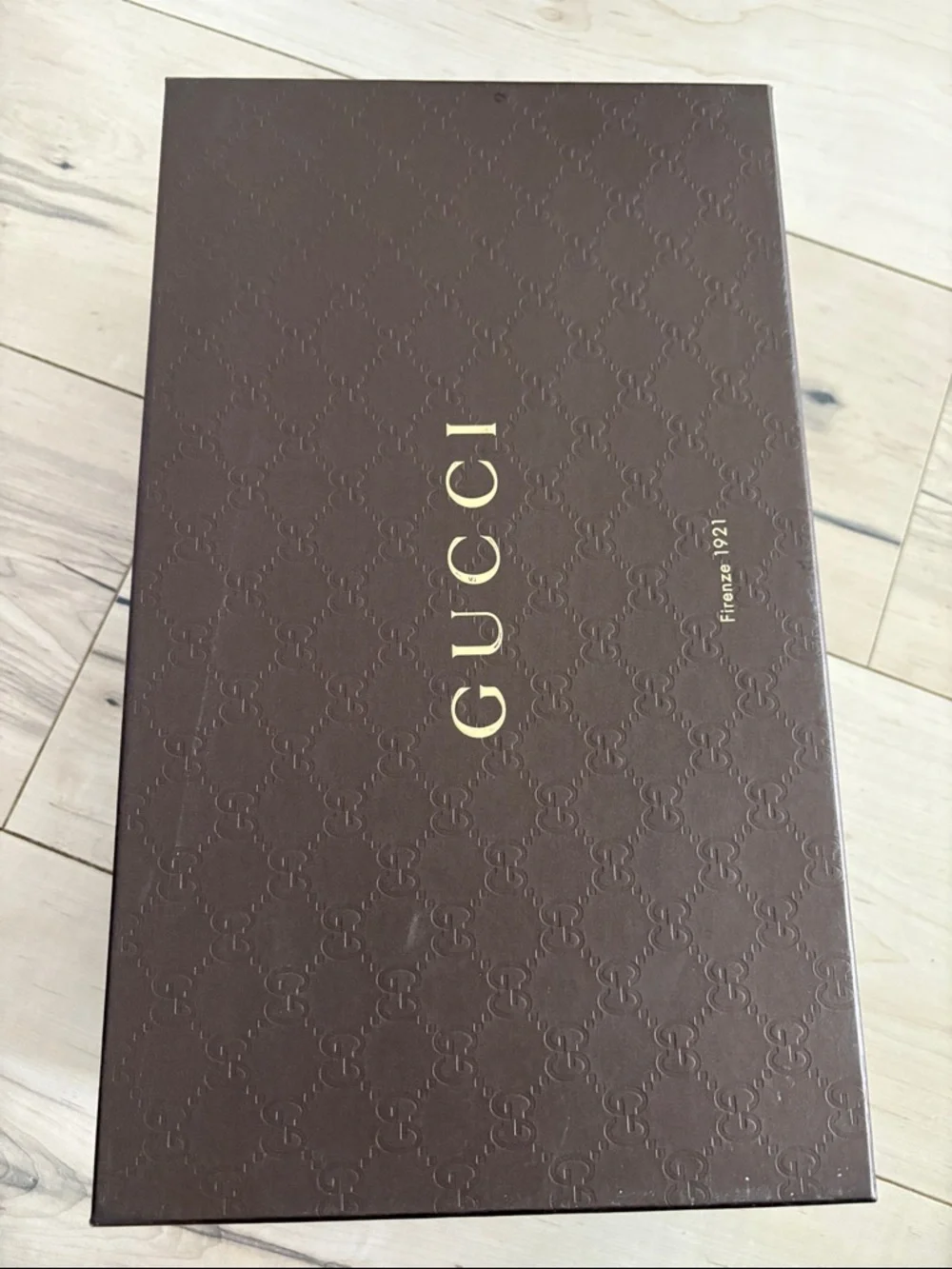 Gucci brown leather
